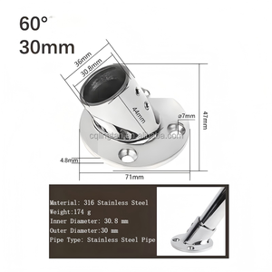 Lingtan อุปกรณ์ราวบันไดเรือสแตนเลส2025 316ใหม่ - Product Image 6