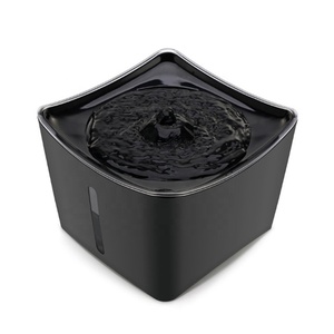 מזרקת חיות מחמד יוקרתית 3 ליטר/101.5 oz מתקן מים לחתולים מזינים ושקיות אוטומטיים קופסא קרטון, אריזת מתנה אחסון מים מפלסטיק - Product Image 2