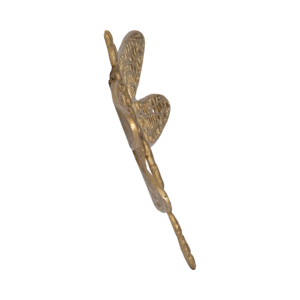 Scultura decorativa in metallo a forma di libellula con intagli per decorazioni per la casa, bagno, ufficio, studio, soggiorno - Product Image 3