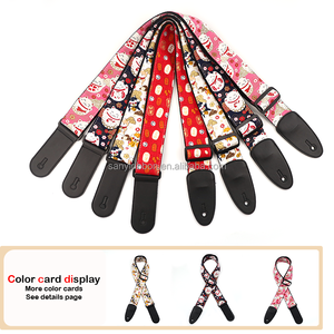 กีตาร์พิมพ์ลายแมวนำโชคที่ออกแบบใหม่พร้อมอุปกรณ์เสริมเครื่องดนตรีอเนกประสงค์สำหรับสายกีตาร์เบส - Product Image 3