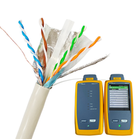 Huisheng Precio al por mayor Cat6 Cable Lan interior SFTP Cat6 Cable de red Cable Ethernet 305m 1000ft para Internet