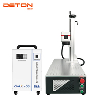 Machine de marquage laser UV DETON haute vitesse 3W/5W, haute précision, CNC portable, refroidissement par air/eau pour numéros de série, codes QR, date