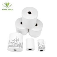 Vente de gros Rouleaux de papier thermique 80*60mm 80*70mm Papier thermique polyvalent 3 1/8in. X 230ft Papel Termico 57x40mm