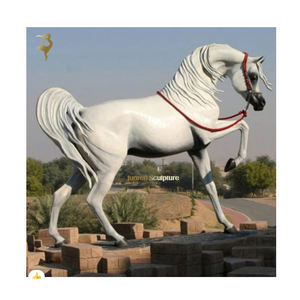 Jardín al aire libre tamaño real al por mayor bronce caballo árabe estatua escultura para la <span class=keywords><strong>venta</strong></span> - Product Image 2