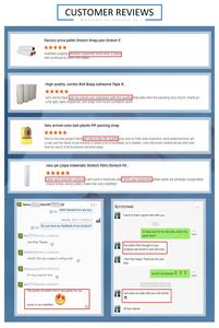 فيلم تغليف بضائع مقاوم للماء للاستخدام الصناعي من Yalanpack برتقالي ساطع لافت للعين - Product Image 6