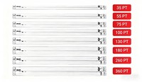 Porte-cartes magnétique résistant aux UV 35PT, étui rigide transparent en plastique pour le rangement des cartes de sport de baseball