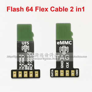 Programmeur F64 Flash 64, adaptateur eMMC/UFS ISP V2 avec câble flexible FPC pour réparation de téléphone K256 - Product Image 4