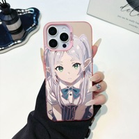 Coques de téléphone magnétiques sans fil à thème Anime pour iPhone Xs Xr 11 12 13 14 15 Pro Max
