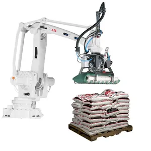 China Factory Competitive Price Automatic Robot Arm Cans Palletizer