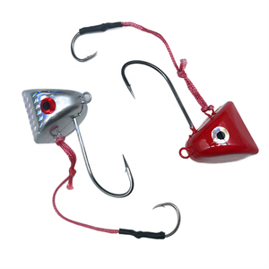 Yusya 150g pesante fusione di grandi dimensioni Tenya pesca esca in metallo Jig testa di Mustad ami per mare barca in mare aperto cernia Bass - Product Image 1