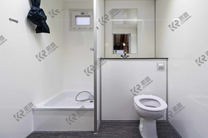Rimorchi Bagno Mobili Portatili con Ruote, Camion Servizi Igienici per Esterni, Doccia da Campeggio, Necessità di Toilette per Impianti Sportivi all'Aperto - Product Image 2