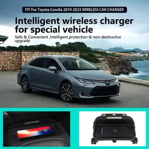 Chargeur sans fil Icreative Toyota Corolla 2019-2023 15W Qi 1.2 chargeur de véhicule de voiture de charge rapide Pad Auto Android Phone Iphone - Product Image 3
