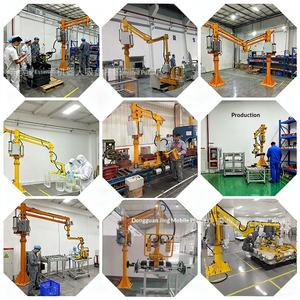 Novo Manipulador Industrial JS para Elevação de Óleo Pesado, com Balde de Ferro e Plástico, Controle Pneumático e Rotação Reversível - Product Image 4