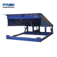 La Chine Table logistique fixe conteneur hydraulique charge quai rampe élévateur 8 tonnes 10 tonnes Tables élévatrices bon marché pour niveleur de quai