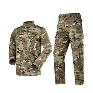 GAF langsung dari pabrik barang baru perlengkapan taktis seragam pria musim dingin jaket celana panjang taktis kamuflase setelan taktis