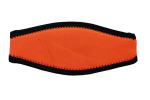 Housse de protection universelle pour sangle de masque de plongée, double couche, service de découpe de sangle de plongée, modèle noir/bleu/jaune - Product Image 5