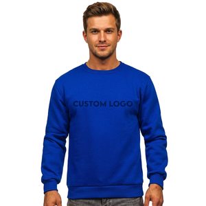 Sudadera de Cuello Redondo para Hombre, Color Verde Menta Sólido, Corte Regular, Manga Raglán, Felpa Francesa, Estilo Casual - Product Image 6