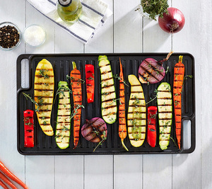 Chảo Rán Gang Cổ Điển MOQ Thấp Nhà Máy Cung Cấp Chảo Rán Có Tay Cầm - Product Image 2