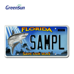 Cổ Cổ Điển Kim Loại Giấy Phép Tấm Tùy Chỉnh Thiết Kế Dập Nổi Mạ Vàng Nhôm Xe Tấm Với Chữ Khắc - Product Image 6