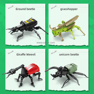 KAZI KY80041 Mini Série Insectes : Grasse-pierre, Licorne, Scarabée – Adorables Petits Animaux à Assembler – Jouets et Kits de Construction pour Enfants – Cadeau Idéal - Product Image 4