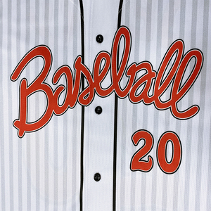 Grosir kustom jersey bisbol dibuat sesuai pesanan kaus baseball retro sublimasi kaus bisbol kustom - Product Image 6