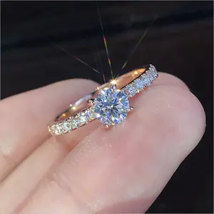 Минимализм исповедь обещание обручальное кольцо на заказ кристалл драгоценный камень женские кольца размер 5-11