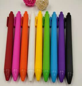 AI-MICH Logo Personnalisé 0.5mm Bleu Gel Stylos Paillettes 0.7mm Test Bon Neutre Pastel Couleurs En Plastique Enfants Gel Stylos - Product Image 4