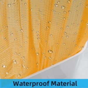 Cortina De Baño Transparente Cortinas De Bao Cortina De Ducha Peva Revestimiento De Ducha De Plástico Cortinas De Baño 3D Transparentes - Product Image 3
