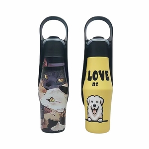 Portable Stainless Steel Pet <b>Water</b> Bottle Classic Design Vacuum Outdoor <b>Kettle</b> For Dog - Product Image 1