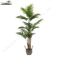 Faux palmier d'intérieur, 7 Types artificiels de plantes ornementales