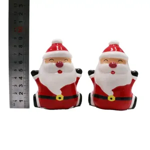 EXTRAWORLD Ornement de Noël en céramique colorée nordique, décoration de bureau de Noël européenne, taille personnalisée, cadeau - Product Image 4