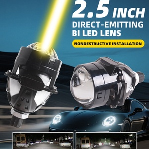 Sanvi S61 - Phare universel à double lentille de 2,5 pouces, projecteur laser super lumineux direct pour voiture et moto - Product Image 3