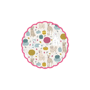 DAMAI - Juego de Vajilla Desechable con Diseño de Animales, Platos, Vasos y Servilletas de Papel para Fiestas Infantiles - Product Image 3