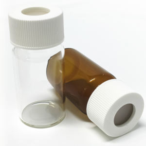 5Ml Helder/Bruin Monster Flacon Met Ptfe Siliconen Dop Helder Glas Opslag Flesjes - Product Image 2