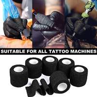 Waterdichte tattoo grip cover wrap tape, cohesieve elastische zelfklevende tattoo bandage wrap voor tattoo machine pen naalden