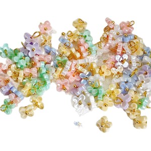 Resin Osmanthus Pendant Beads 6mm Handmade DIY Jewelry <b>Accessory</b> For Necklace Bracelet Clothing Decor - Product Image 5