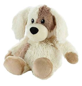 Logotipo personalizado suave aroma a lavanda peluche perro marrón microondas juguete de peluche perro de peluche calentado cálido comodidad regalos perro de peluche - Product Image 3