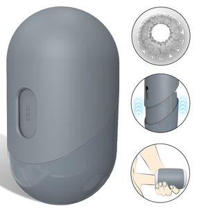 स्मार्ट बॉल प्रभाव लिंग ट्रेनर-पोर्टेबल वयस्क आनंद कैप्सूल सेक्स खिलौना पुरुषों के लिए जेब के आकार के विमान कप में - Product Image 1