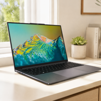 Laptop AMD Ryzen 5 7430U 16 Inci Notebook PC 16GB DDR4 512GB SSD Dual M.2 SSD Dapat Diperbarui Komputer Windows 11 Business