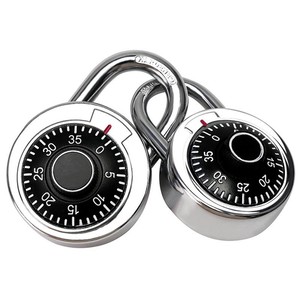 थोक चीन कारखाने वाटरप्रूफ 3 डायल स्टील डिस्क संयोजन पैडलॉक जिम और स्कूल लॉकरों के लिए कीलेस पैडलॉक - Product Image 4