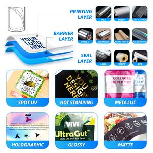 Kemasan <span class=keywords><strong>Sachet</strong></span> Foil Bentuk Botol Custom Printing Die Cut untuk Sampel Minyak Esensial dan Sampo Ukuran Kecil - Product Image 3