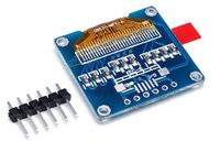 Módulo LCD OLED SPI Azul de 1.3 Pulgadas de Fábrica + CSpin de 7 Pines (con GND VCC)
