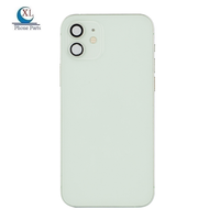 Rangkaian Casing Lengkap Pengganti untuk Iphone 12, Termasuk Penutup Belakang, Rangka Tengah, Sasis, dan Kabel Fleksibel untuk Perbaikan