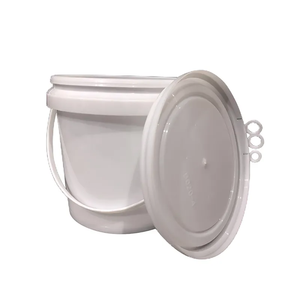 Seaux cylindriques carrés personnalisés directement en usine Matériau en étain recyclable en divers litres et couleurs Échantillons gratuits - Product Image 2