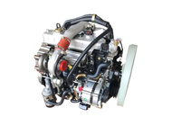 Motor Diésel Completo Original de 4 Cilindros Refrigerado por Agua 4JB1T con Bomba de Motor para Excavadora ISUZU, Modelos 4HF1, 4HE1, 4HK1, 4HG1, 4JB1, 4JA1