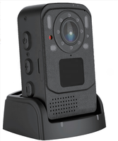 Cámara Corporal de Seguridad con GPS, Visión Nocturna IR, DVR Personal de Video HD 1296P de Alta Configuración