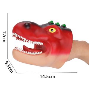 SL Models Hot Selling Eco-Friendly Soft TPR Dragon Dinosaur Educational <b>Hand</b> <b>Puppet</b> <b>for</b> <b>Kids</b> - Product Image 5