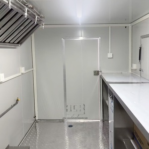 Camion mobile de nourriture de remorque de mode supérieure avec la pizza mobile de remorque de chariot de café d'équipement de cuisine complète avec le certificat de la CE - Product Image 6