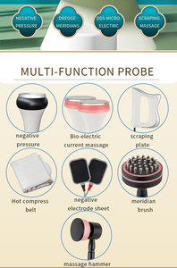 Xách tay sinh học kinh tuyến bàn chải cơ thể massage mỏng gua SHA cạo dao chân không sưởi ấm bạch huyết thoát nước máy - Product Image 3