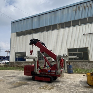 Oil Electric Hybrid 3-Tonnen-Falt-tragbare Baukran-Hebezeuge Fernbedienung Spinnen kran - Product Image 4